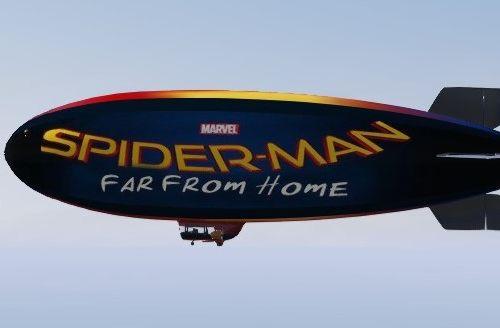 Spider-Man Far From Home blimp 