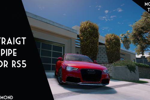 Straight Pipe Sound For tk0wnz's 2014 Audi RS5