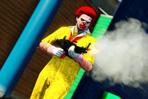 Trevor as: The REAL Ronald McDonald
