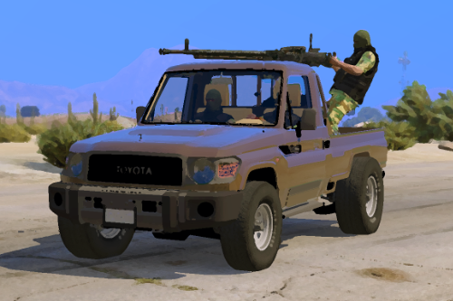 Toyota land cruiser technical [Add-on]