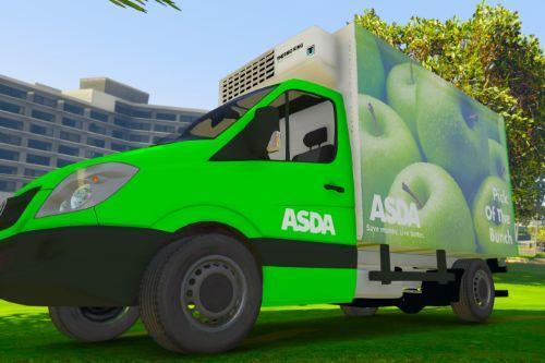 UK British Asda Delivery Van (Mercedes Sprinter)