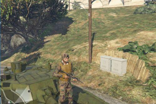 US Marines Uniform for Franklin